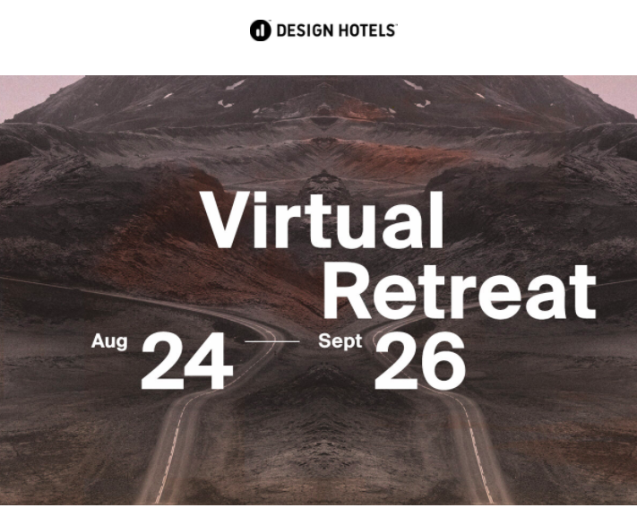 Unsettled and Design Hotels™ Introduce the Virtual Retreat